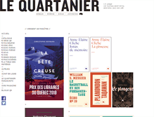 Tablet Screenshot of lequartanier.com